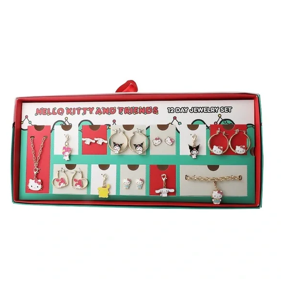Hello Kitty 12 Day Jewelry Set - Picture 1 of 12